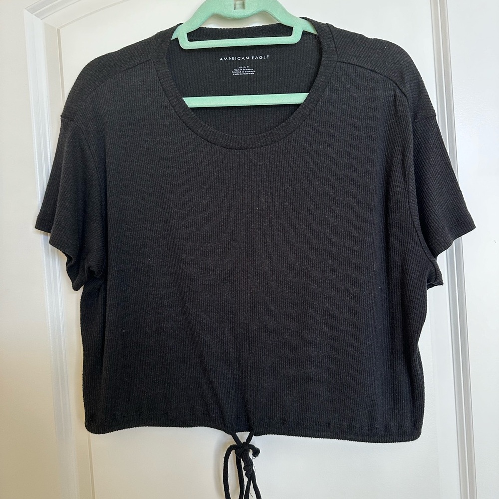 American Eagle Outfitters Black Women's Top